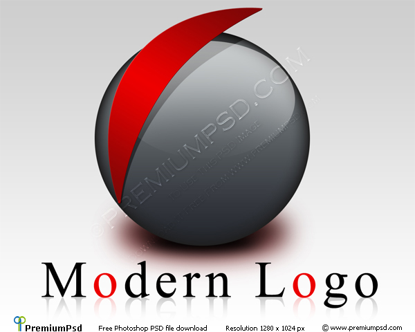 Modern Logo Template PSD