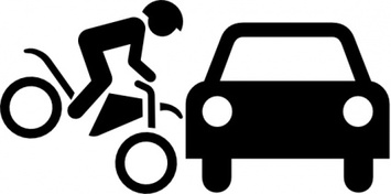 Motorcycle Accident Clip Art