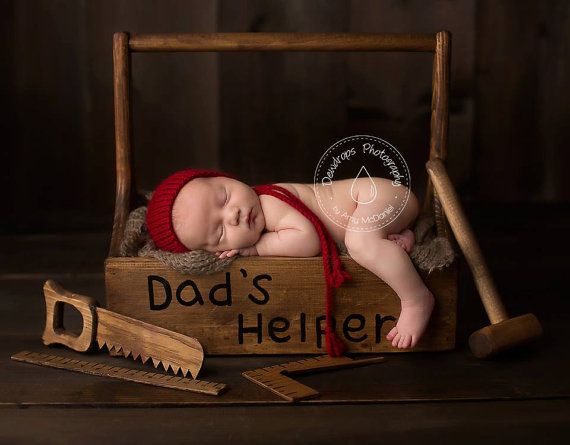 Newborn Baby Photography Props Wooden