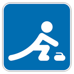 Olympic Curling Icon