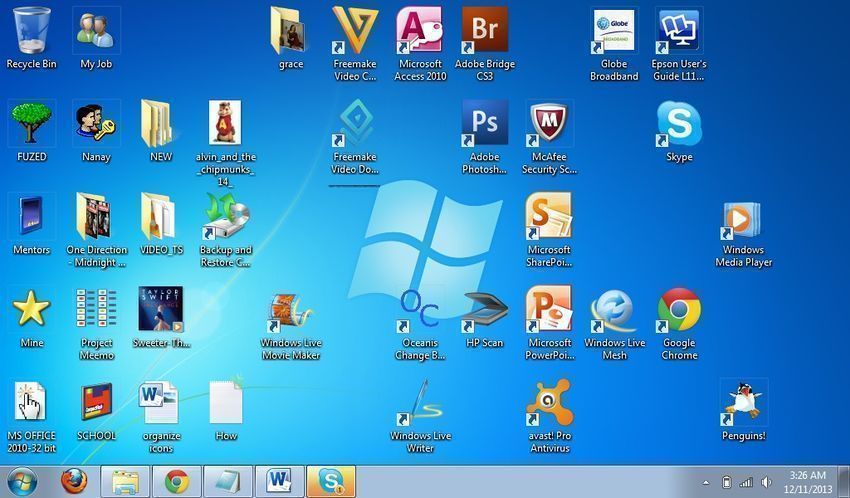 Organize Your Desktop Icons