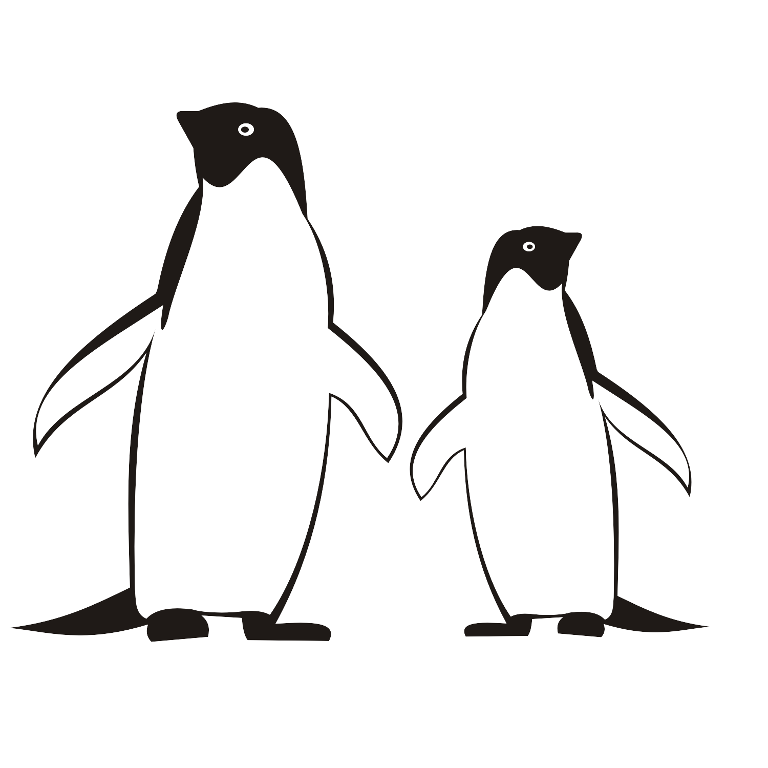 Penguins Vectors Free
