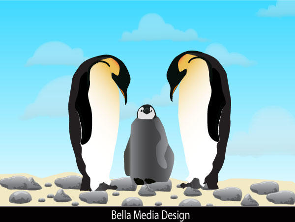 Penguins Vectors Free