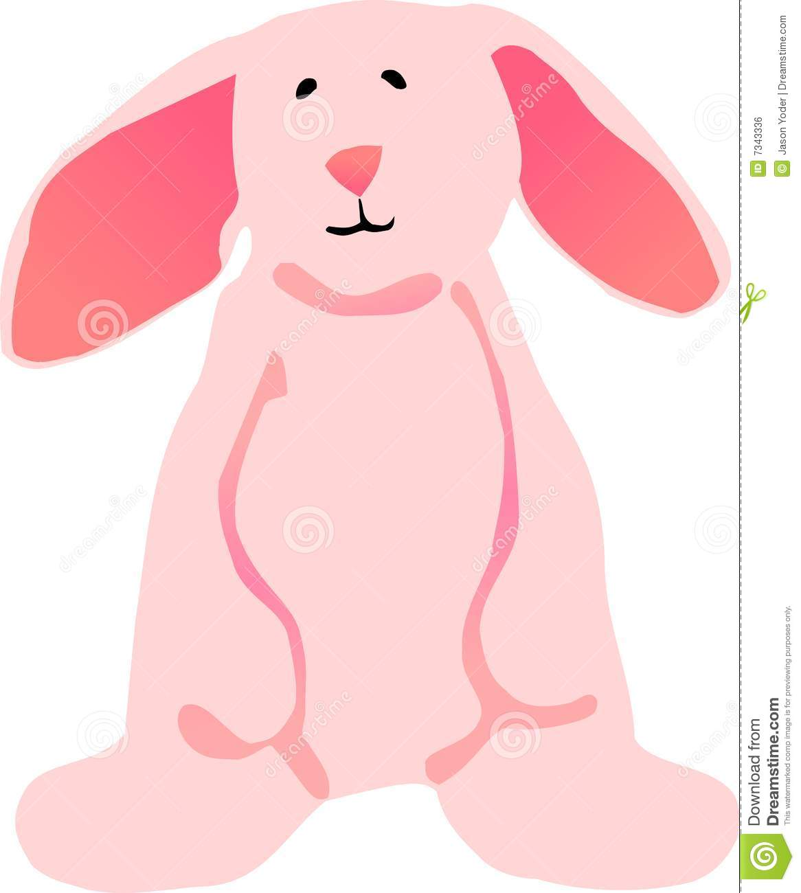 Pink Easter Bunny