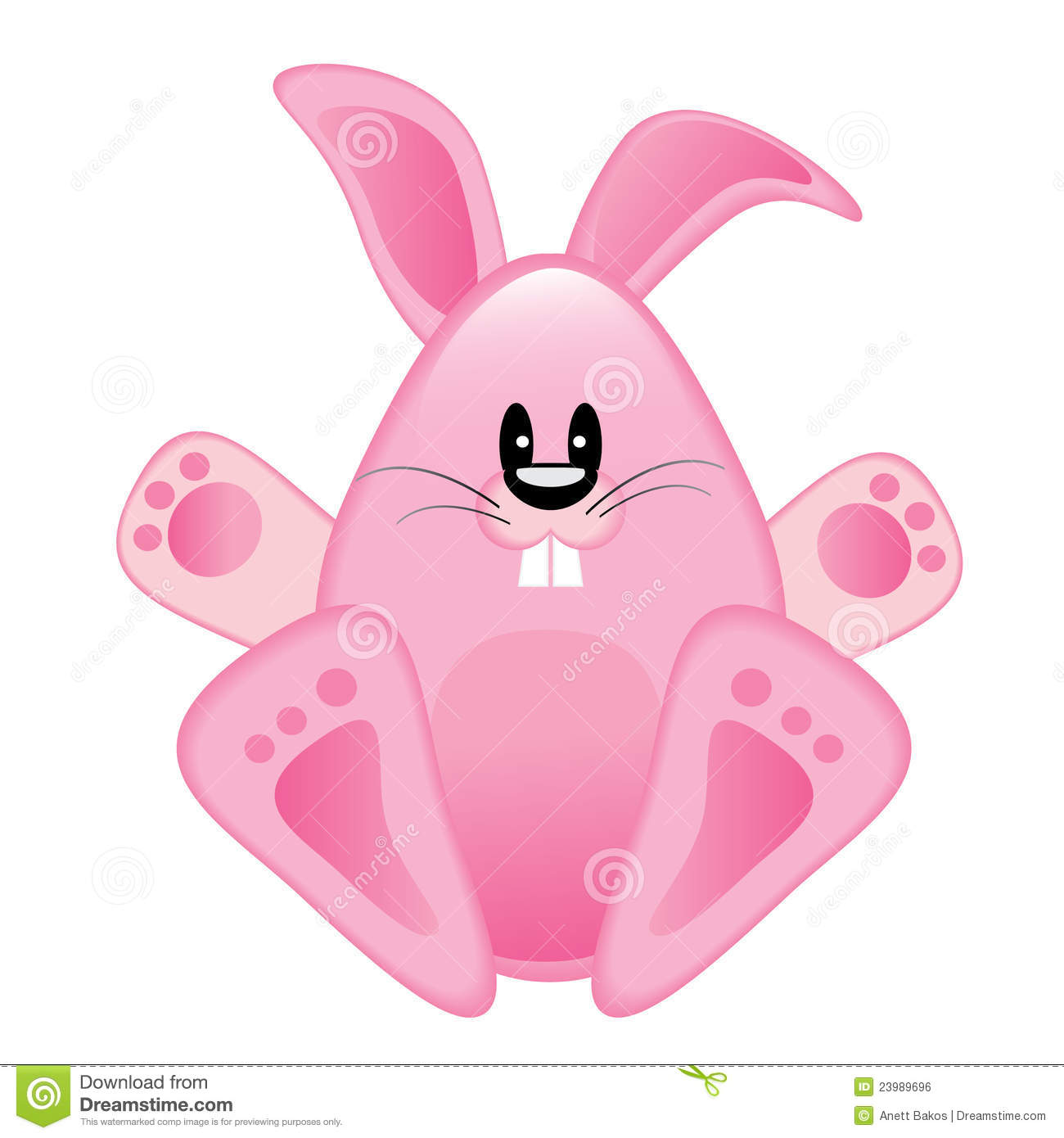 Pink Easter Bunny