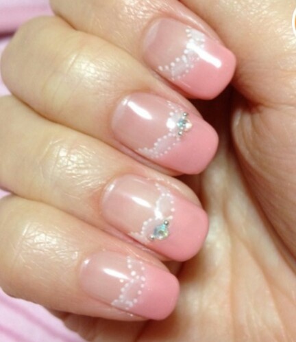 Pretty Pink Nail Design