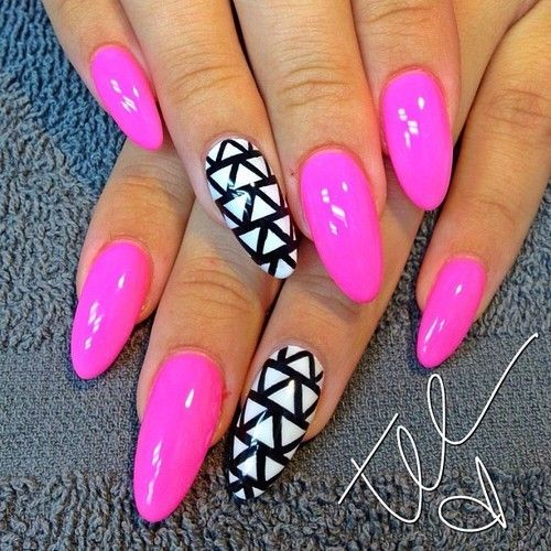 Pretty Pointy Nail Designs