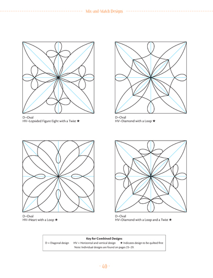 Printable Free Motion Quilting Pattern