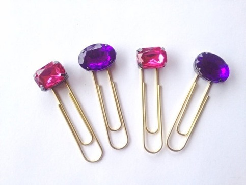 Purple Paper Clips