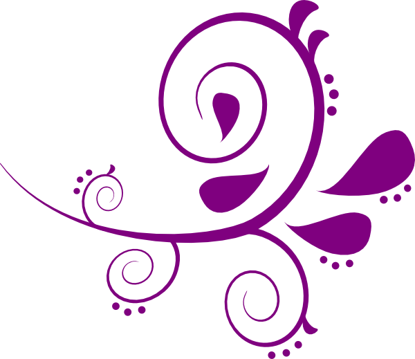 Purple Swirl Clip Art Free