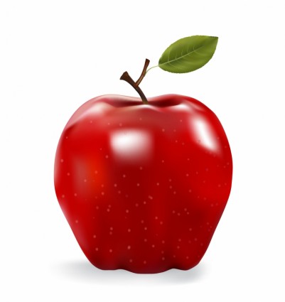Red Apple Vector Red Apple Vector