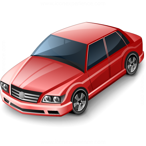 Red Car Icon