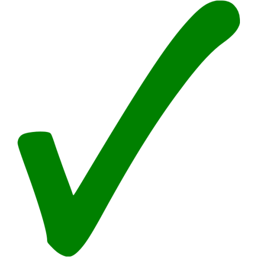 Red Check Mark Icon Red Check Mark Icon