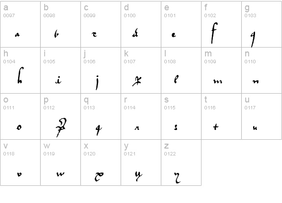 Regal Split Letter Font Regal Split Letter Font