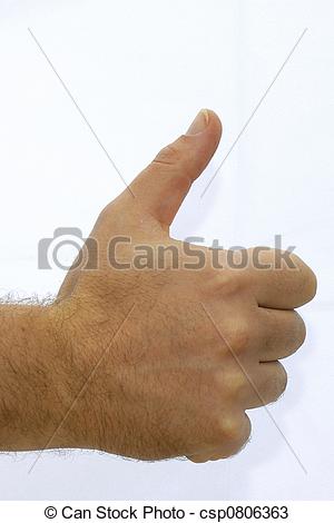 Right Hand Thumbs Up