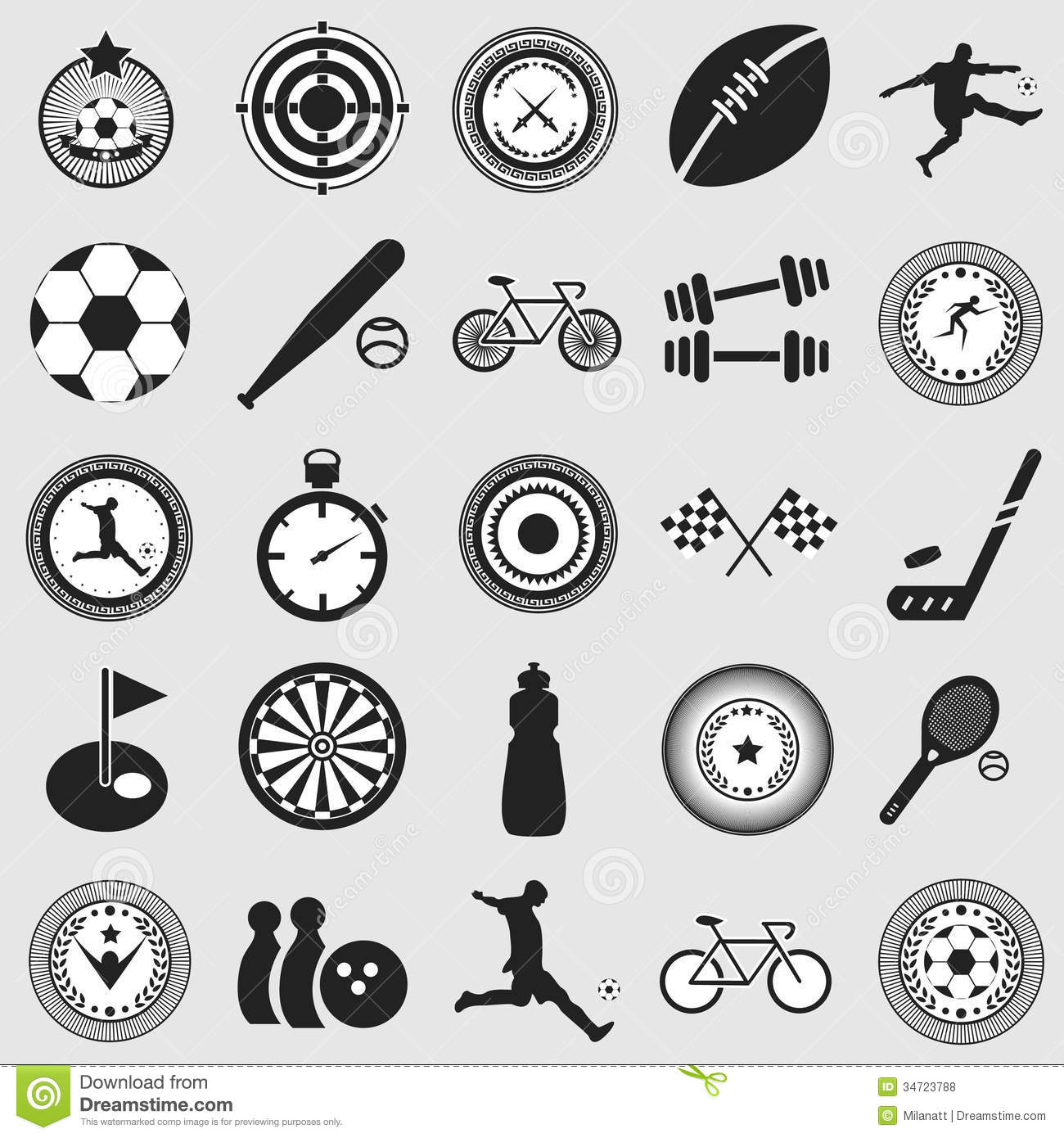 Royalty Free Sports Icon