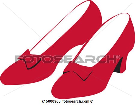 Ruby Red Slippers Clip Art