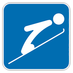 Ski Olympic Icon