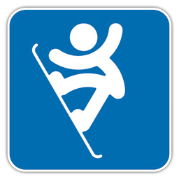 Snowboarding Olympics Icon