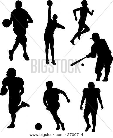Soccer Softball Basketball Volleyball and Track