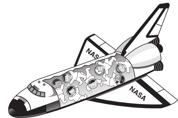 Space Shuttle Clip Art