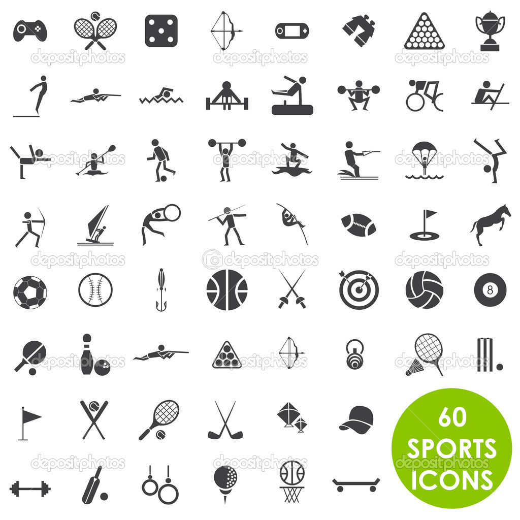 Sport Icons Vector Free