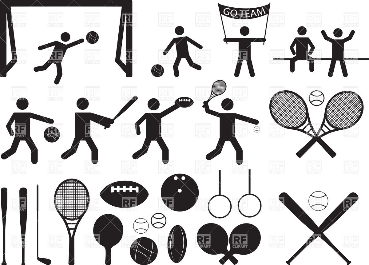 Sports Equipment Clip Art