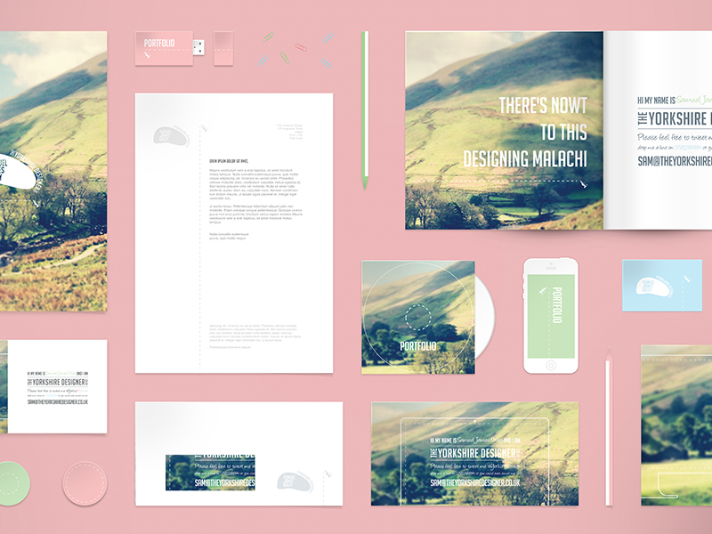 Stationary Mockup Psd Free