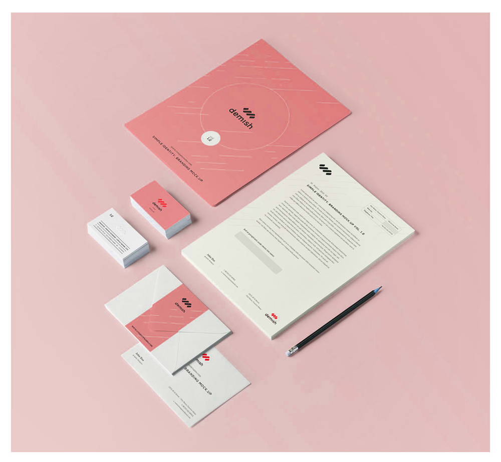 Stationery Branding Mockup Templates