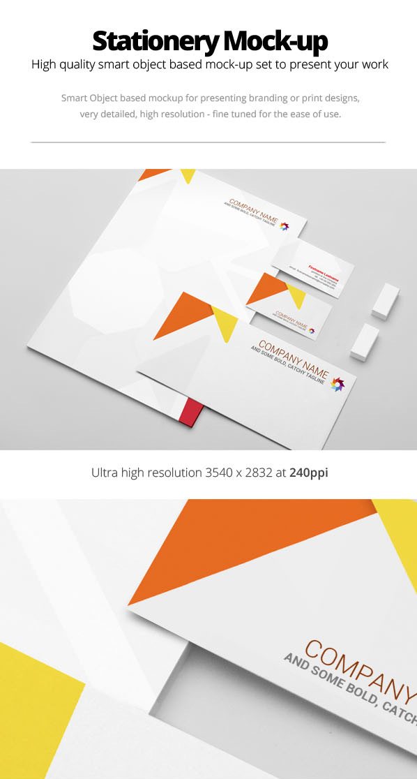 Stationery Mockup Psd Free Stationery Mockup Psd Free
