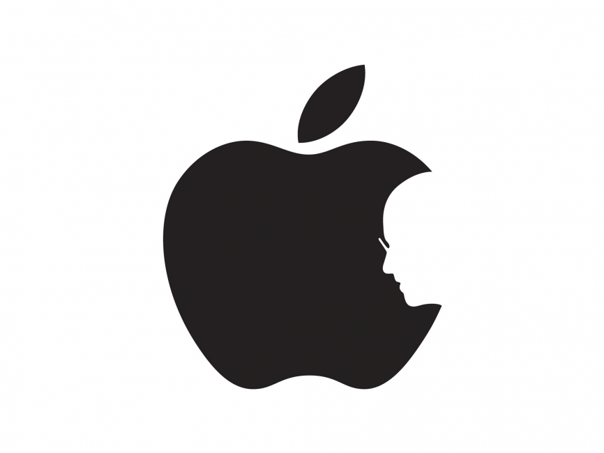 Steve Jobs Apple Logo