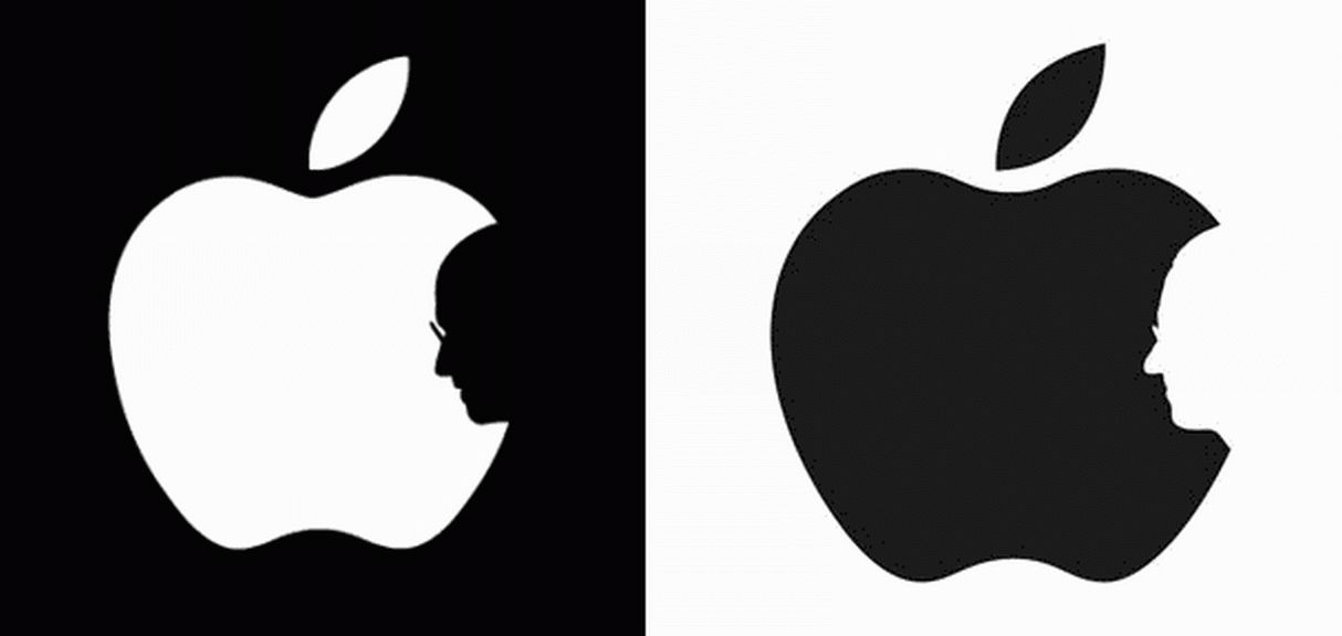 Steve Jobs Apple Logo