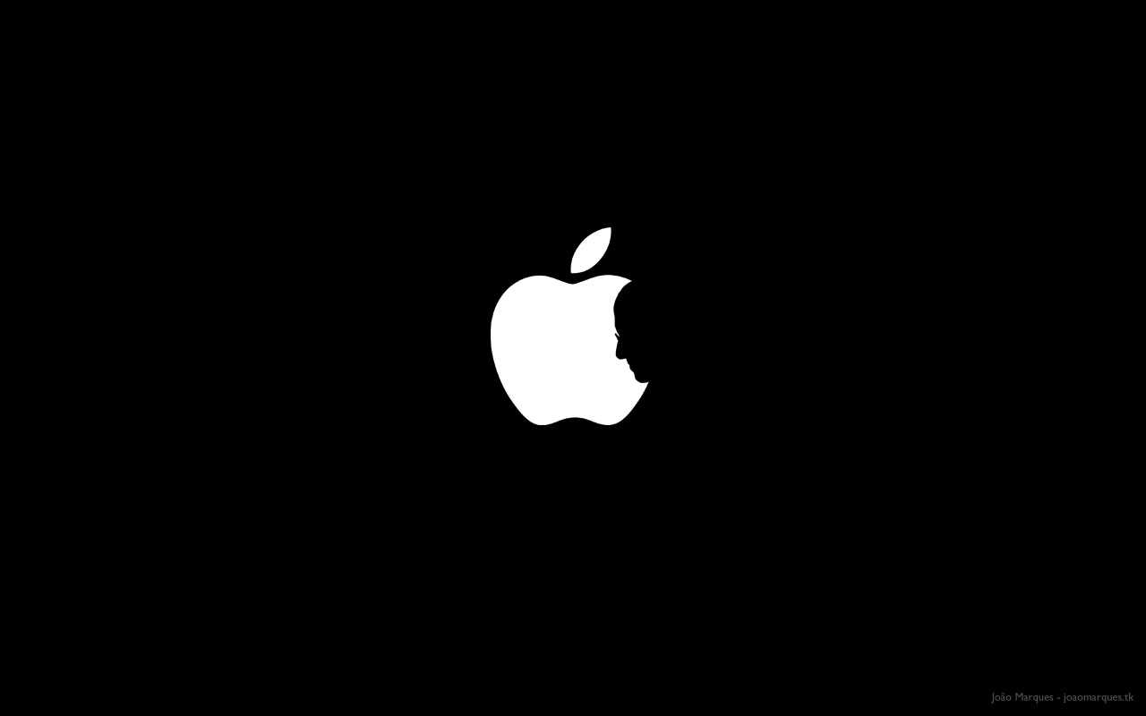 Steve Jobs Apple Logo