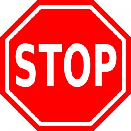 Stop Sign Clip Art Free