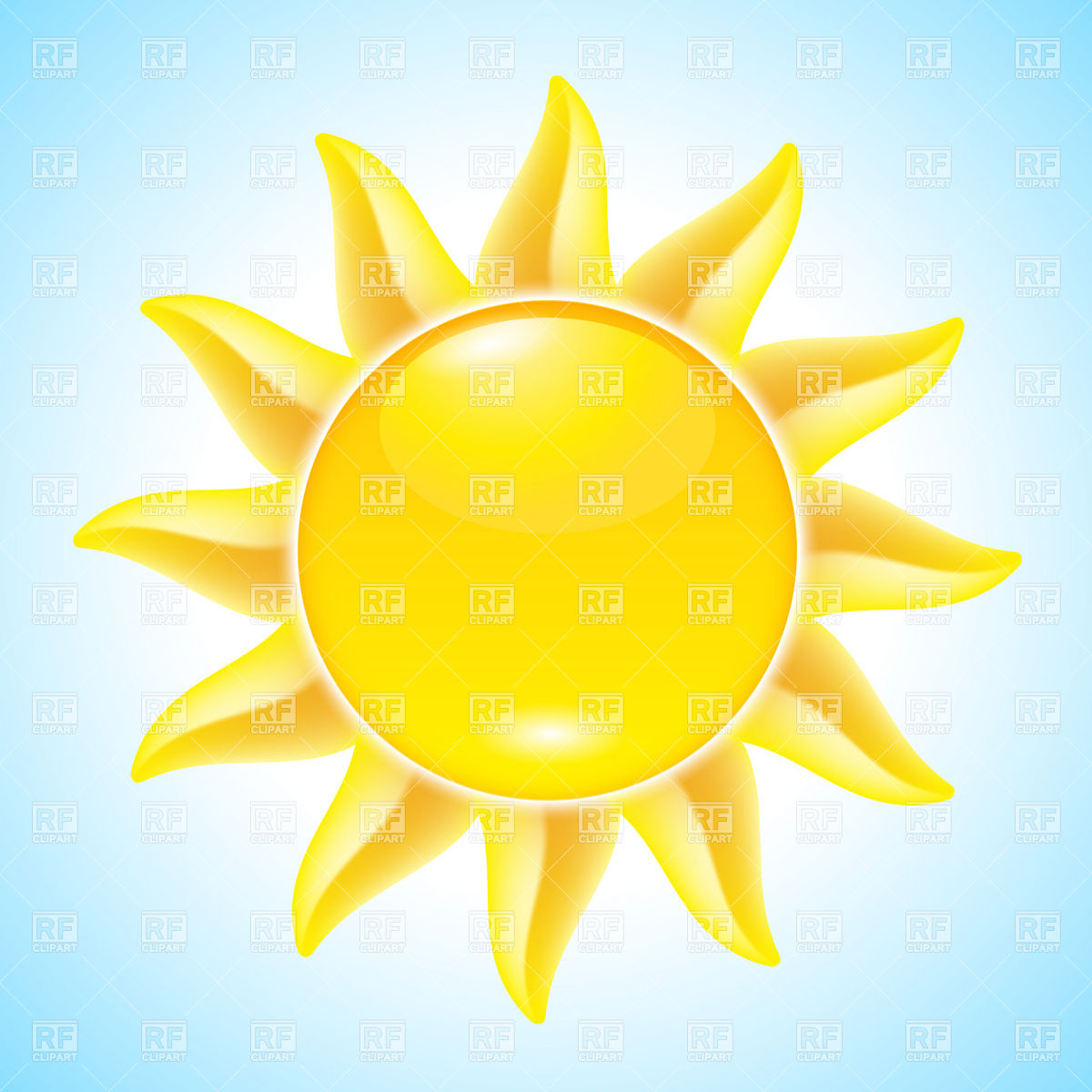 Summer Sun Clip Art