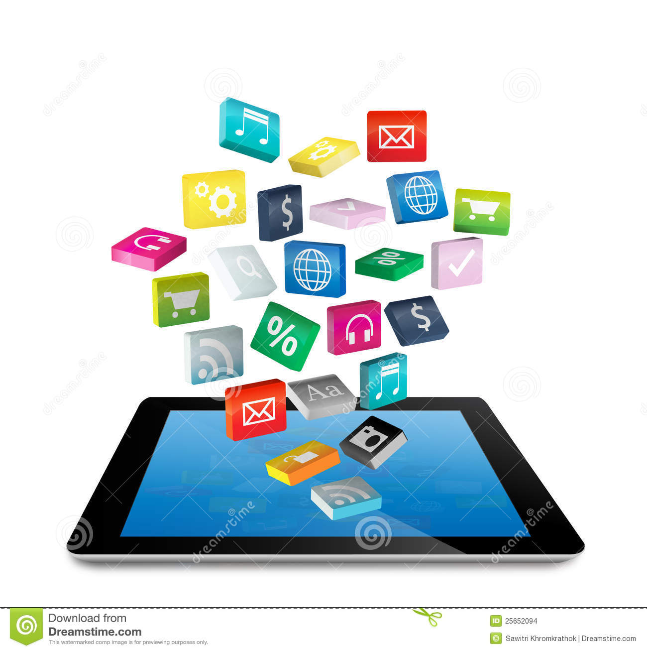 Tablet Application Icons