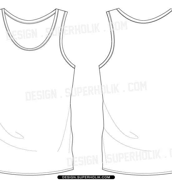 Tank Top Template