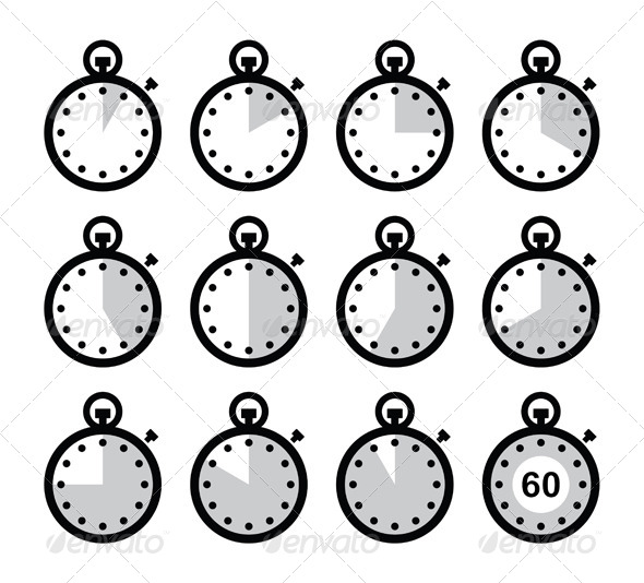 Time Clock Icons Free