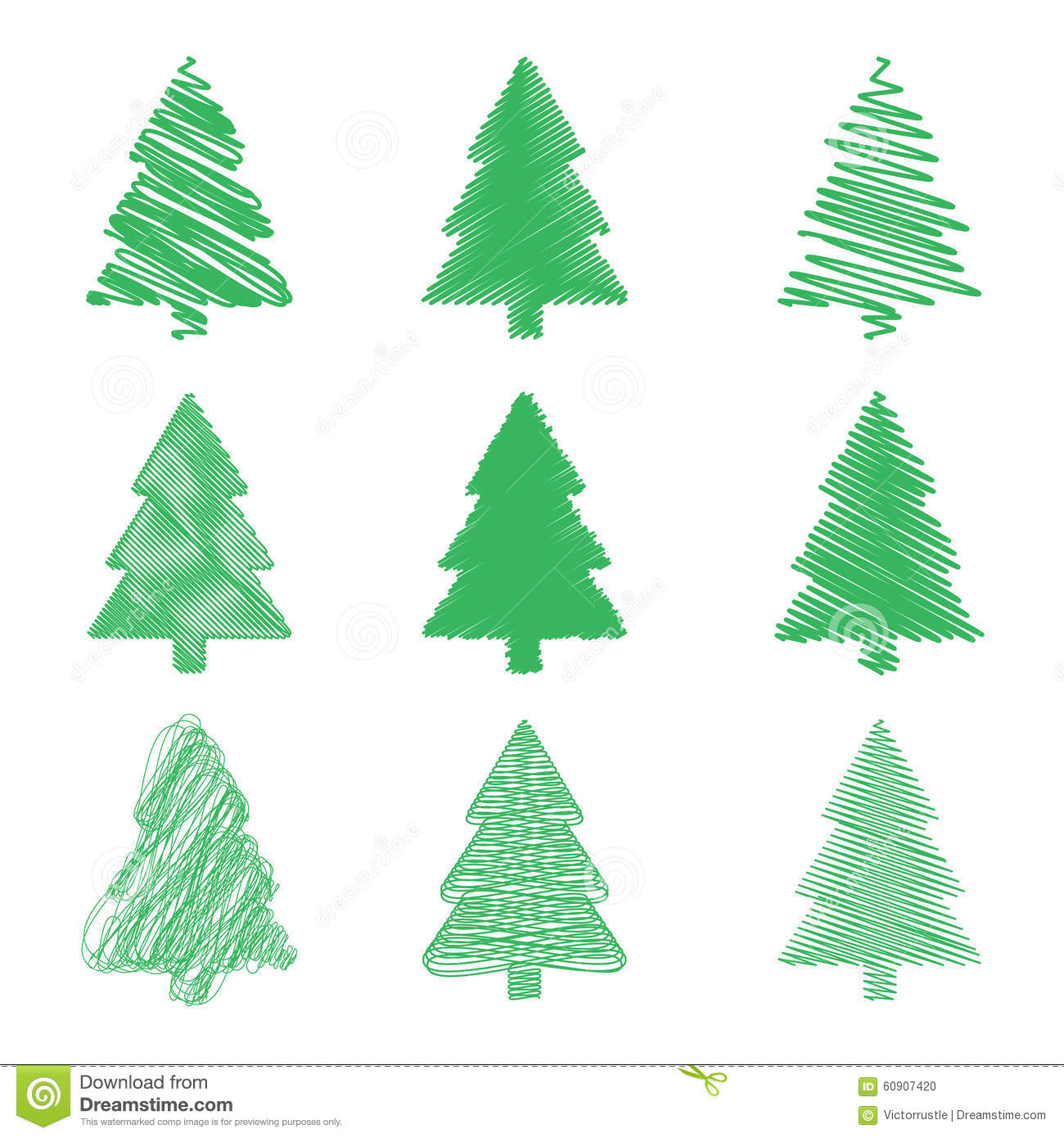 Tree Abstract Vector Background
