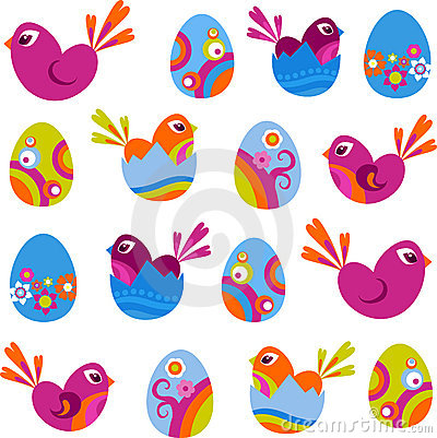 Vector Easter Eggs