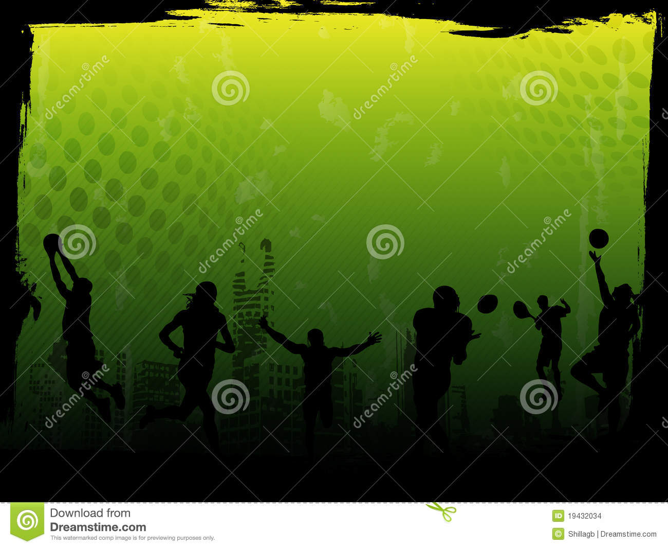 Vector Graphics Background Sport