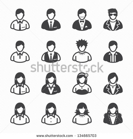 Vector People Icons Vector People Icons