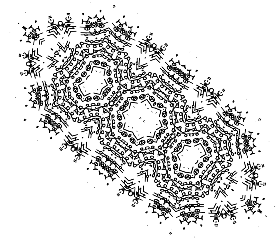 Vector Snowflake Line Art Vector Snowflake Line Art