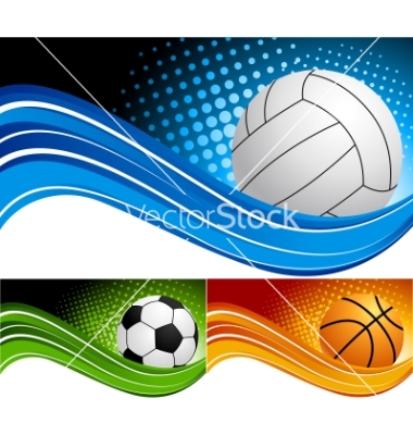 19 Sports Background Vector Images