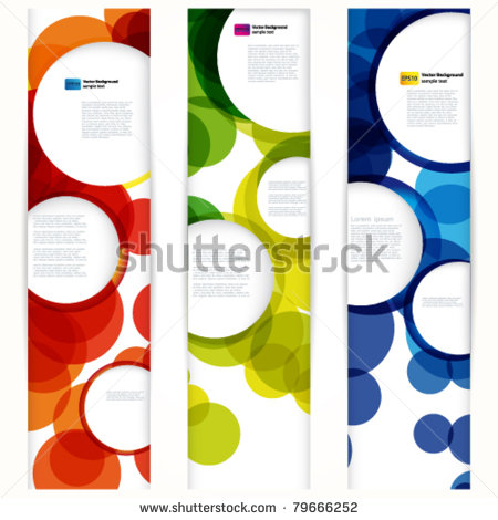 Vertical Banner Design