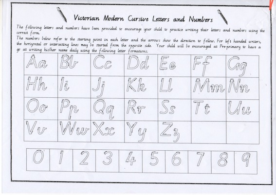 Victorian Modern Cursive Font Victorian Modern Cursive Font