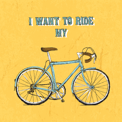 Vintage Bicycle Free Vector Downloads