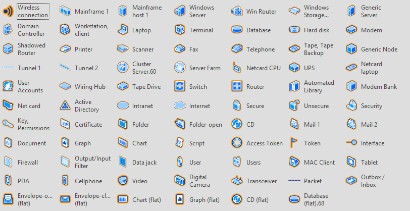 Visio Network Stencils Shapes