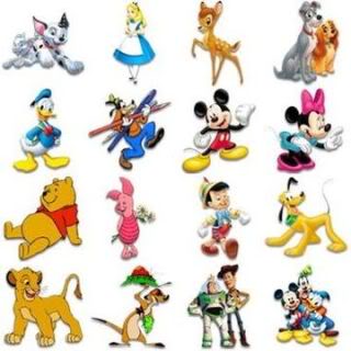 Walt Disney Characters Icons