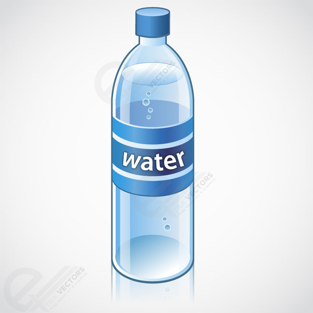 Water Bottle Vector